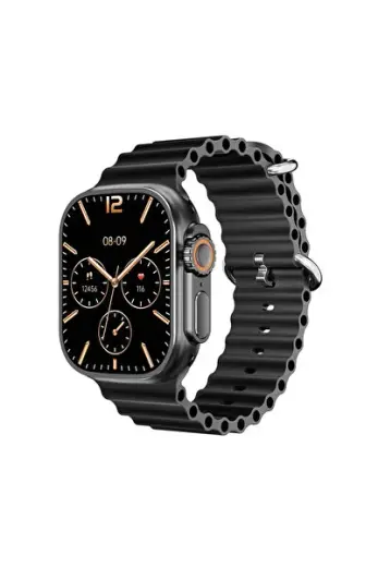 LW-03 iOS ve Android Uyumlu Akıllı Saat TFT Ekran Siyah