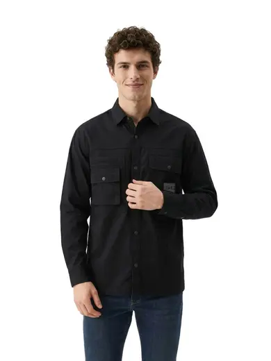 Loose Fit Erkek Gömlek U.kol