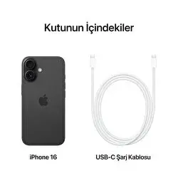Apple iPhone 16 128 GB Siyah 11
