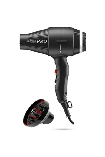 Electra Pro 2500 Watt Ionic Profesyonel Seri Fön Makinesi Ve Vigo Difüzör (İTALYAN MOTOR)