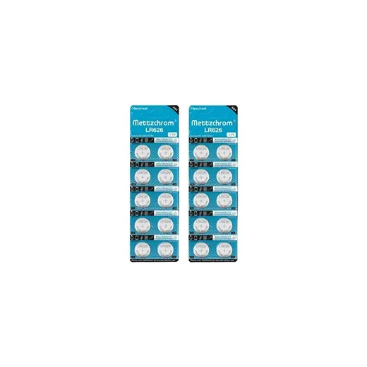 Mettzchrom 20'li Kol Saat Pili SR626 Sw 377A LR626 Ag4 1.5V Ekonomik ve Uzun Süreli Kullanım